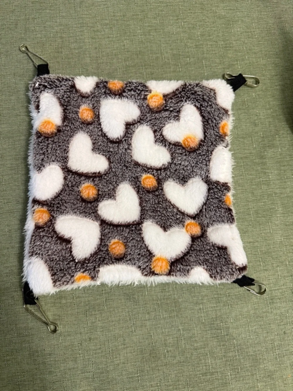Soft Fleece Small Pet Hammock Cage Bed For rat guinea pig small pet